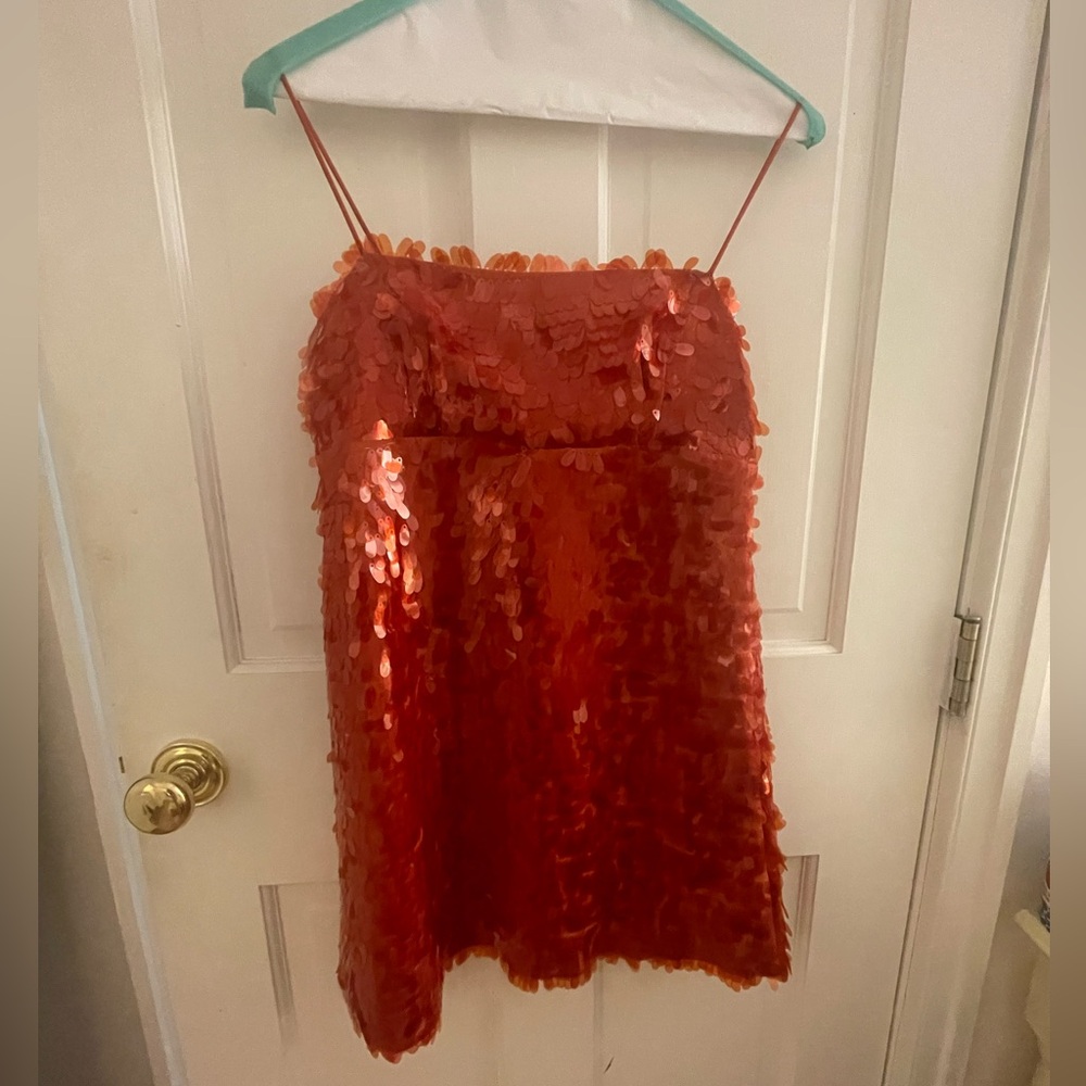 ZARA Paillette Mini Dress